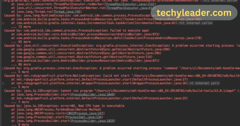 Causes of the "Bad CPU Type in Executable" Error