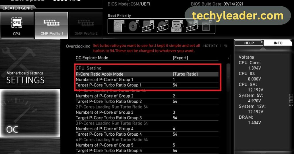 Fine-Tuning CPU Ratio Offset